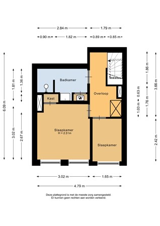 Floorplan - Noorderhavenkade 34C03, 3038 XJ Rotterdam